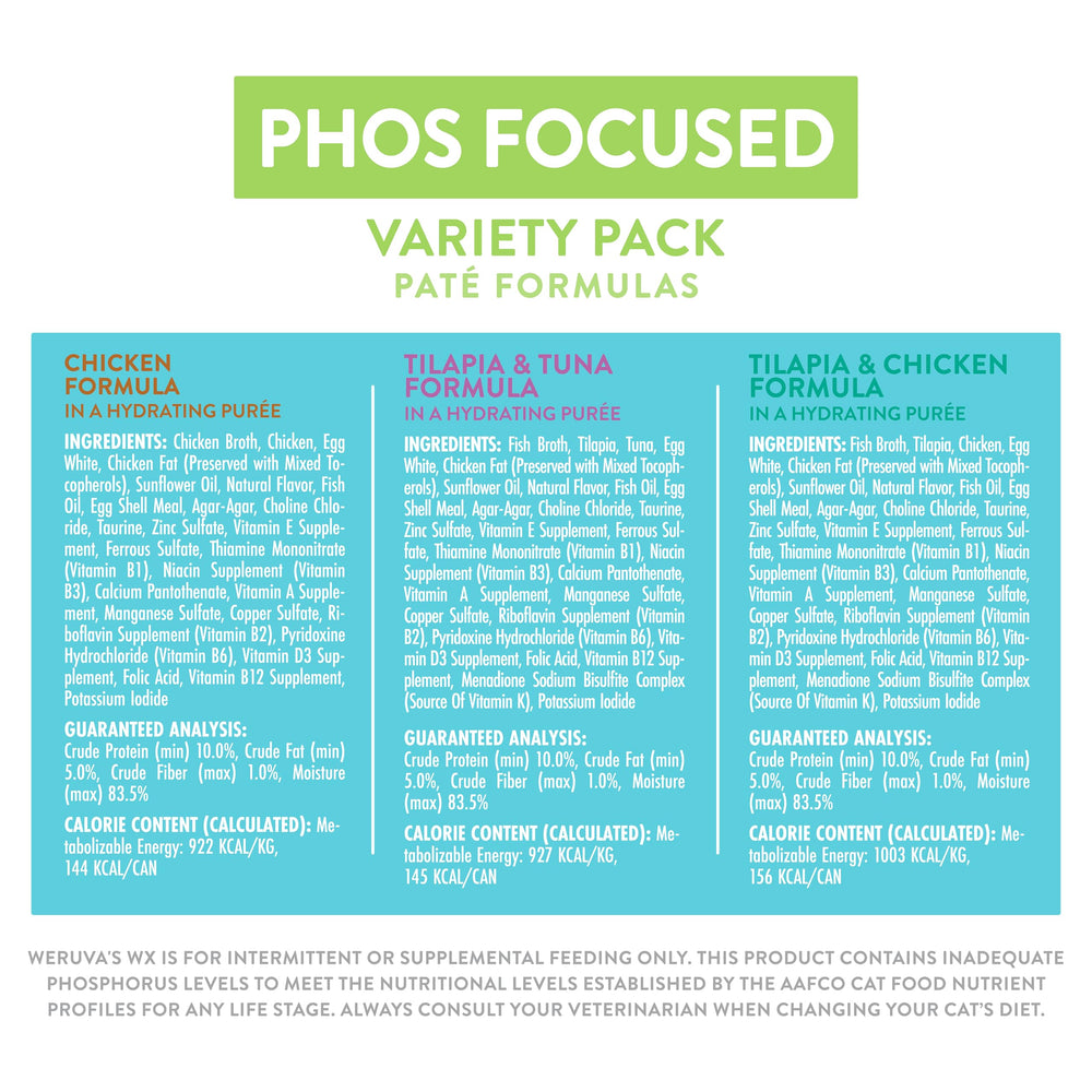 Weruva Wx Phos Focused Pate: texture pate dense