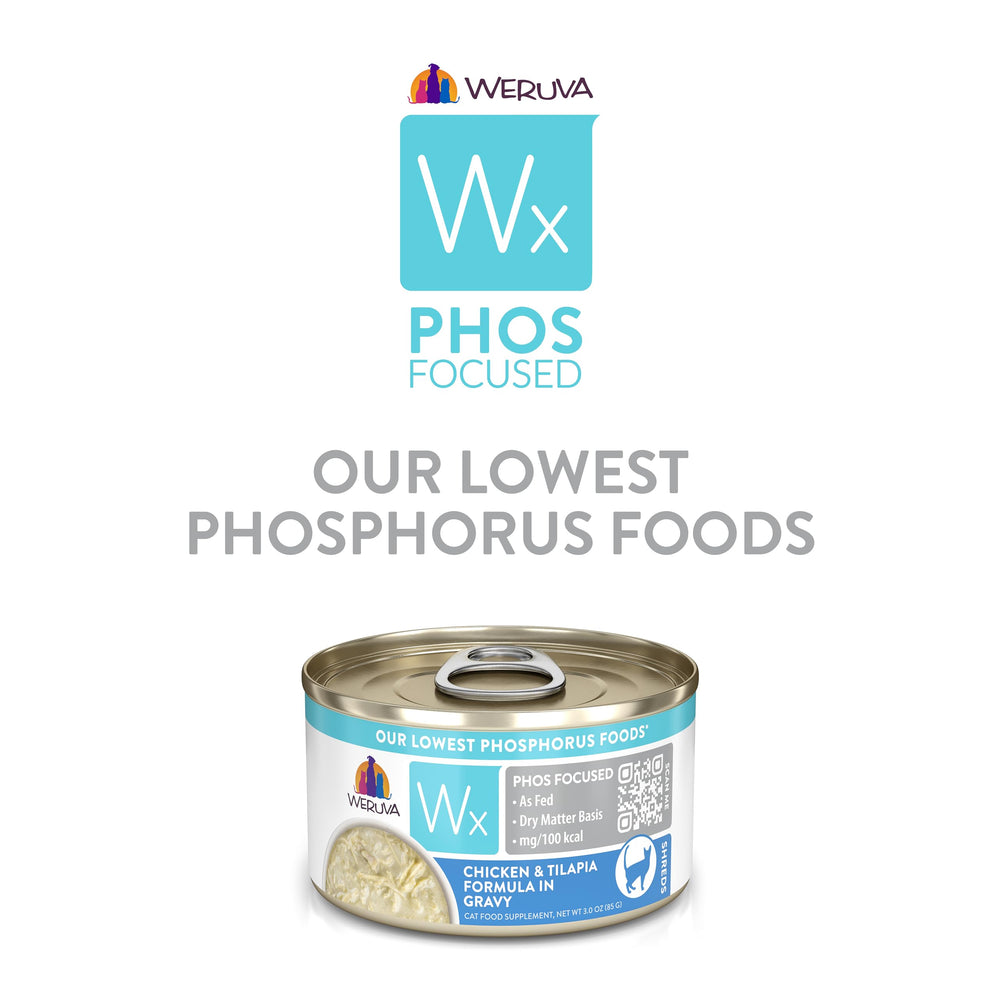 Weruva Wx Phos Focused: phosphore faible pour un régime adapté.