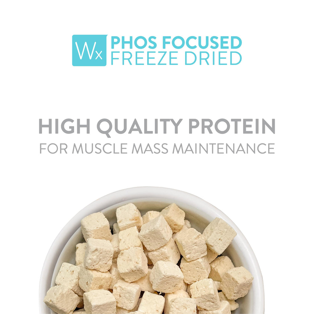 Weruva Wx Phos Focused: sans cellulose en poudre ni additifs cachés.