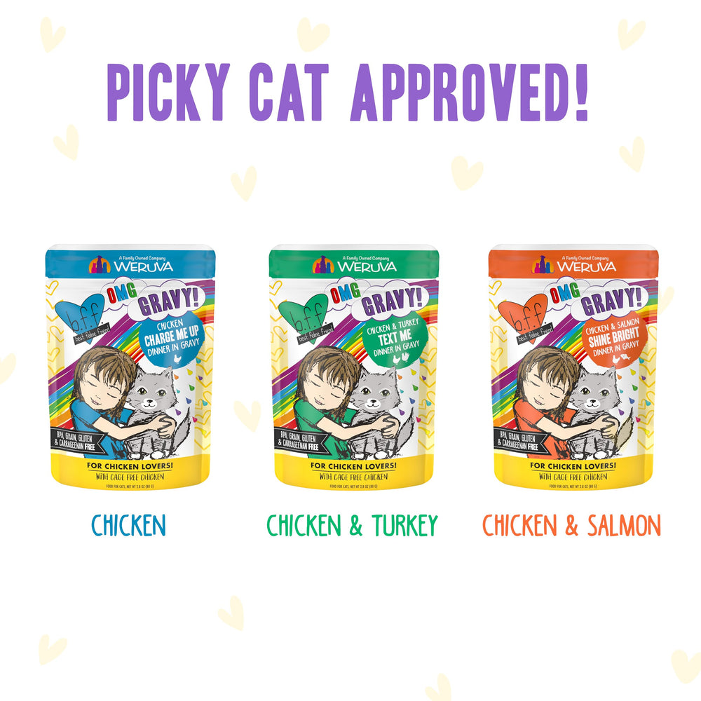 Weruva Yippy Ki Yay Yellows : variété légère pour chats gourmands.