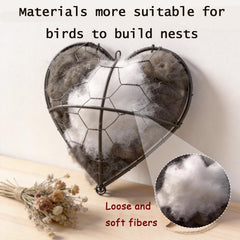 WesGen deux sacs matériaux naturels: fibres douces pour nid sûr.