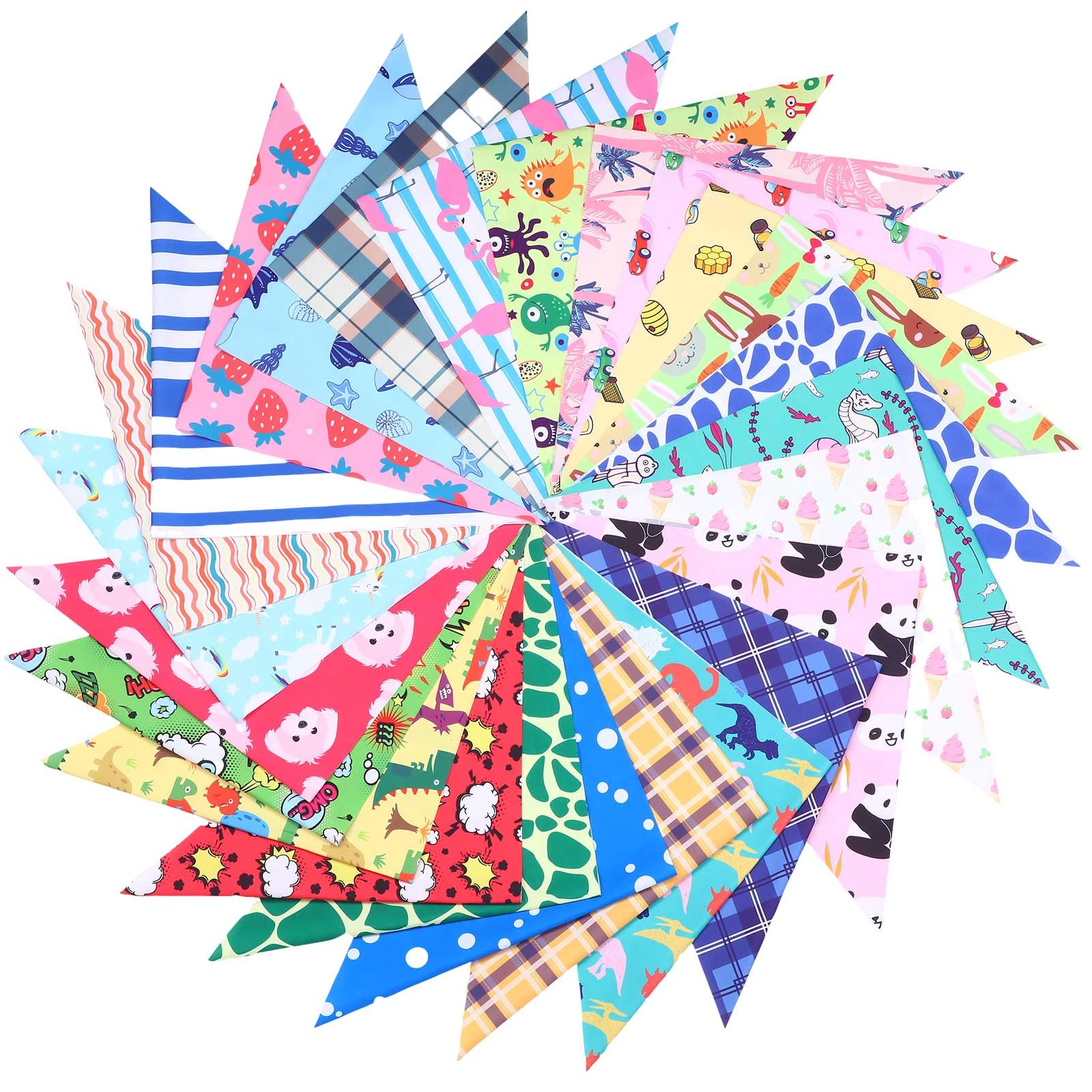 Bandana Wesiti fruits et glaces, style adorable et polyvalent.