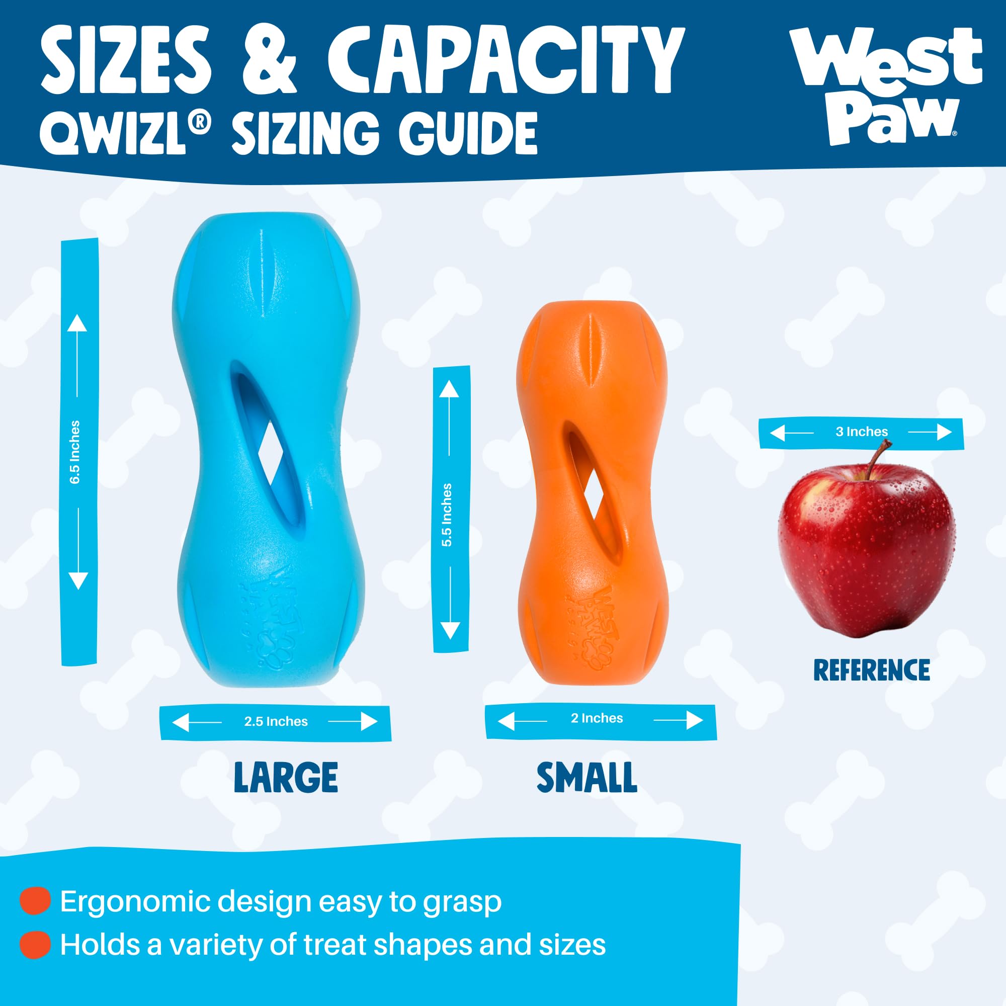 West Pawn Qwizl, sans BPA, sans latex, compatible lave-vaisselle.