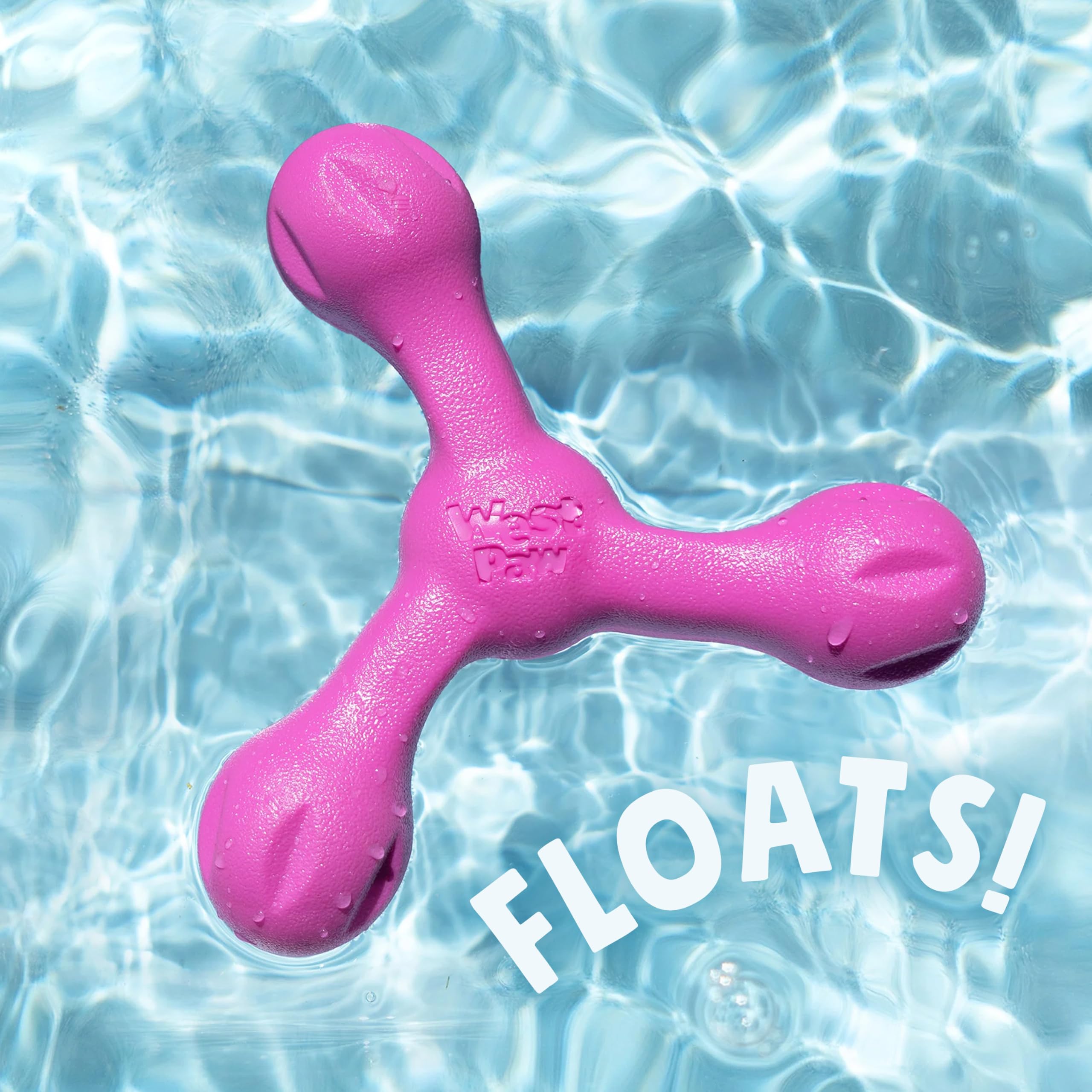 West Paw Zogoflex Air Skamp, sans latex, sécurité pour chiens sensibles.