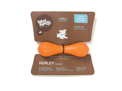 WEST PAW Zogoflex Hurley, os flottant orange, idéal pour récupération et jeux aquatiques.