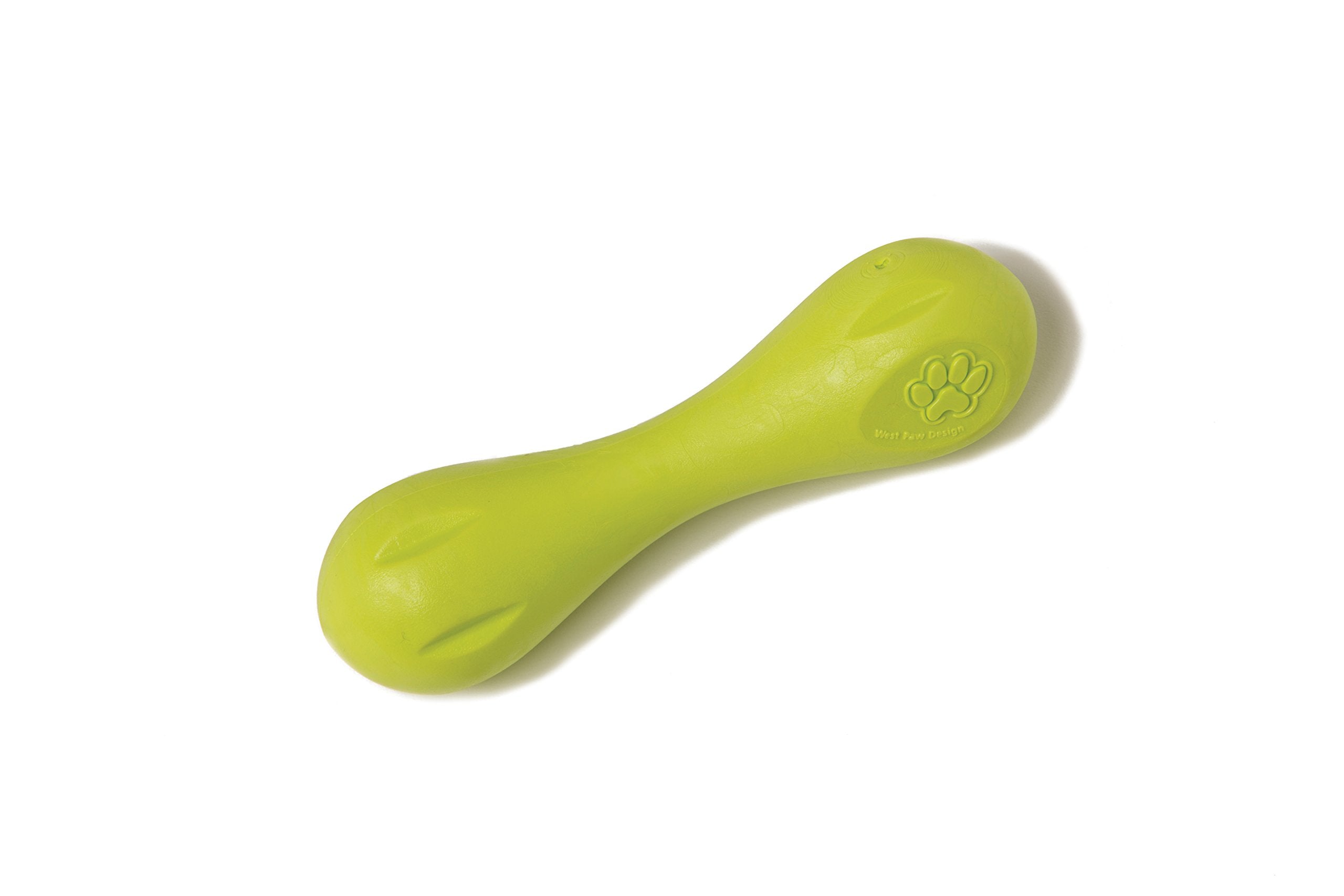 WEST PAW Zogoflex Hurley — os vert Granny Smith, arriere, parfait pour rapporter le jouet.