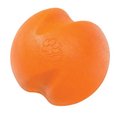 WEST PAW Zogoflex Jive Ball, balle chien orange mandarine, parfaite pour ramasser et retourner.