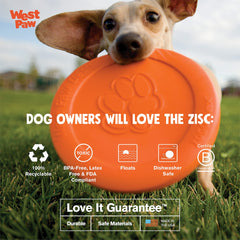 WEST PAW Zogoflex Zisc toucher doux en bouche, jeu durable et agréable