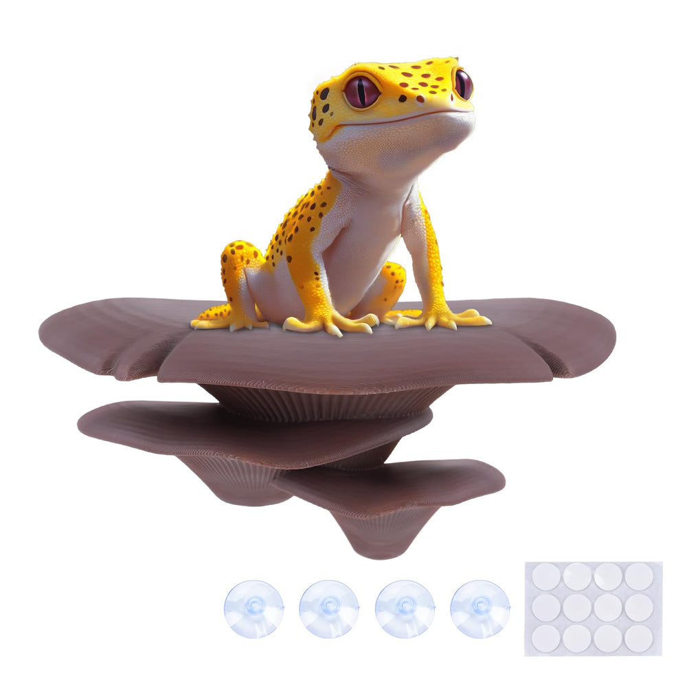 Westant éléments décor terrarium Cocoa — imitation champignon réaliste et sûr