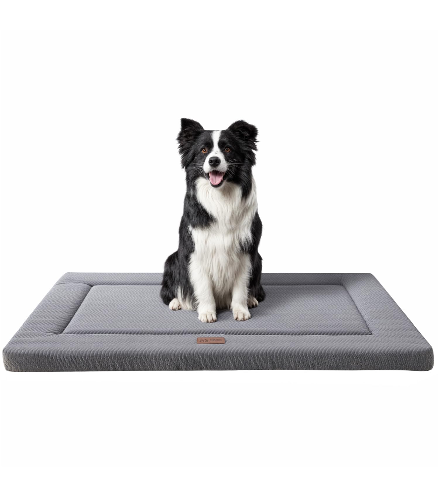 Lit pour chien WESTERN HOME avec mousse haute résilience pour un repos confortable.
