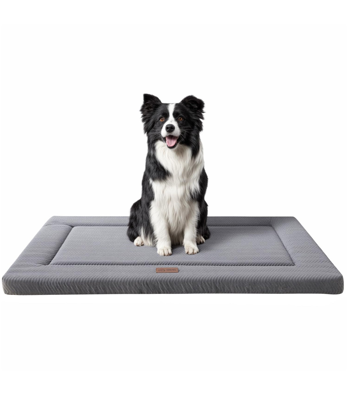 Lit pour chien WESTERN HOME avec mousse haute résilience pour un repos confortable.