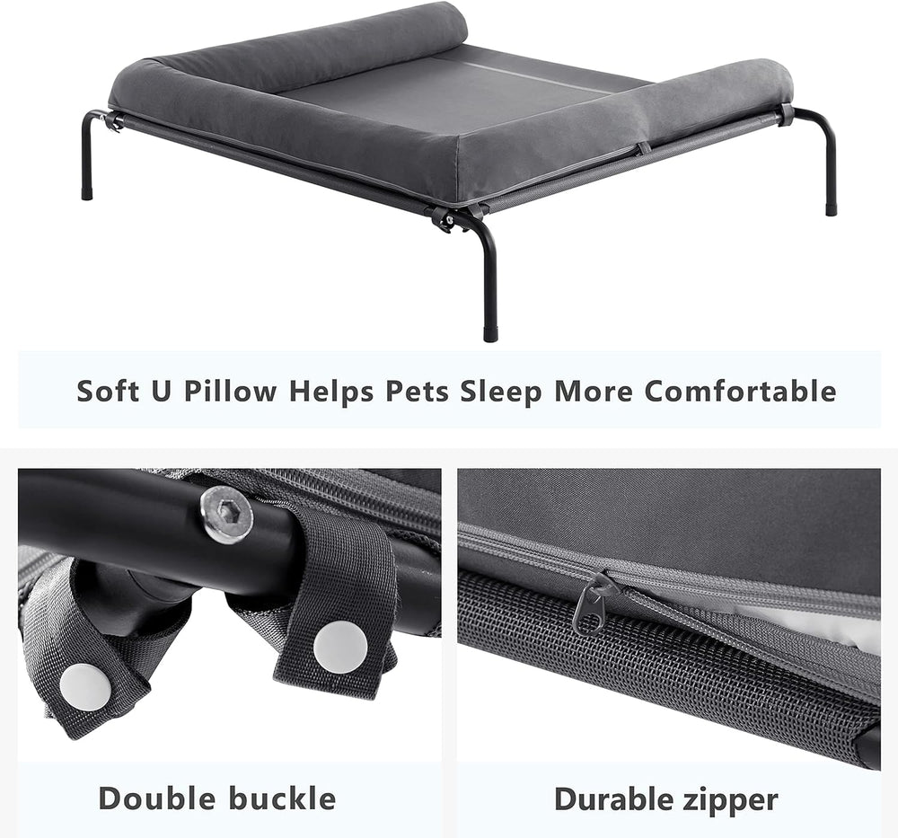 WESTERN HOME oreiller-etanche-amovible – coussin lavable et résistant aux éclaboussures.