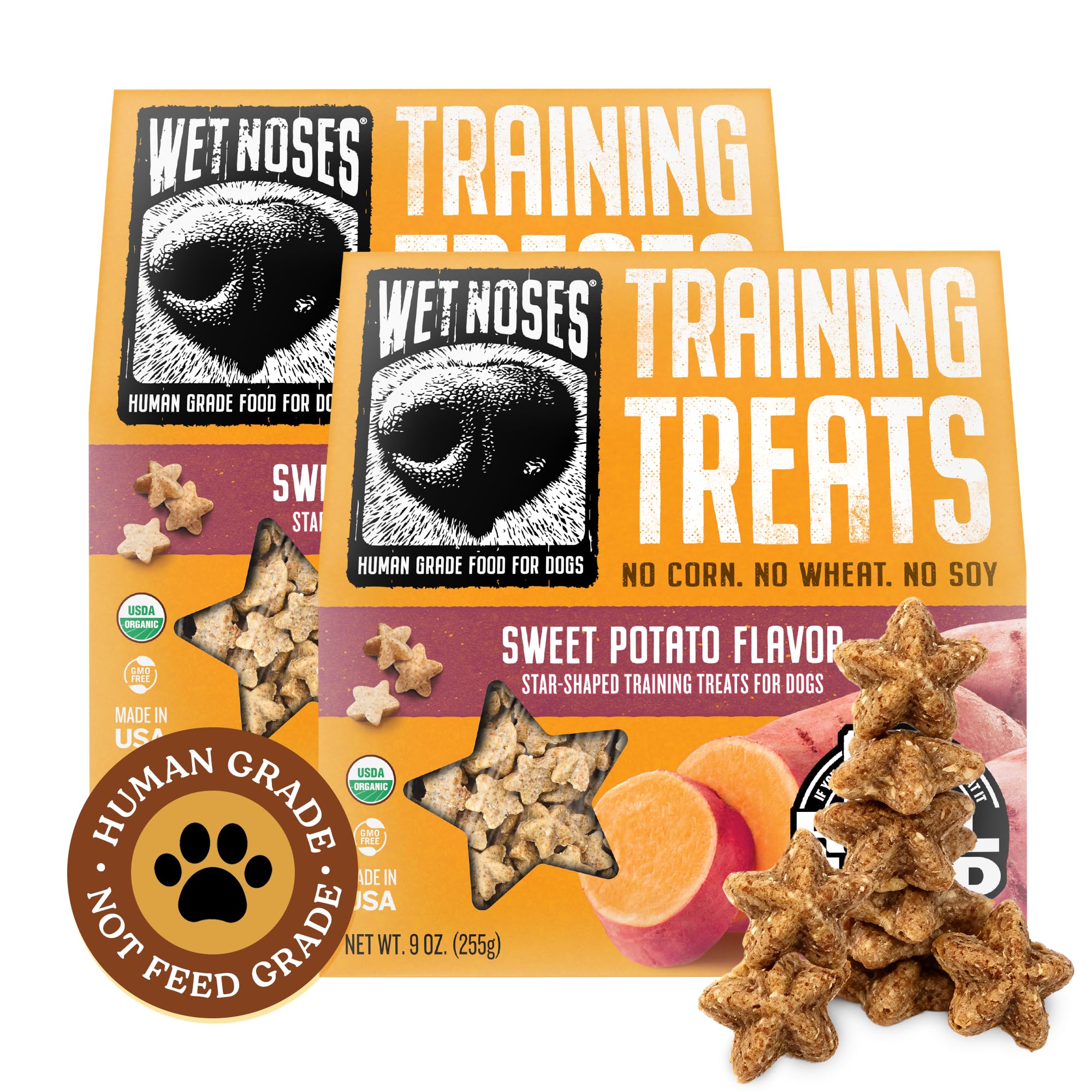 Wet Noses – ingrédients organiques, récompense saine pour l'entraînement quotidien des chiens.