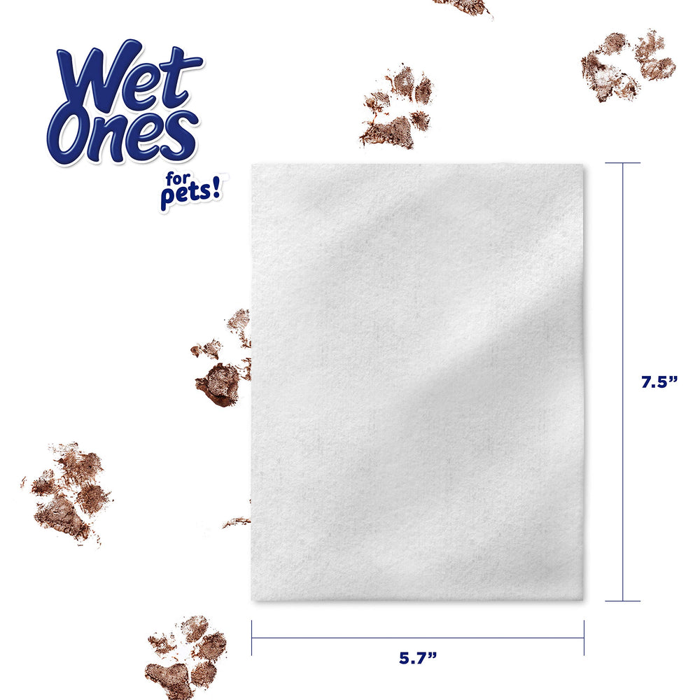 Wet Ones Lingettes Nettoyage Rapide Chat: format prêt à l'emploi pour une hygiène rapide.
