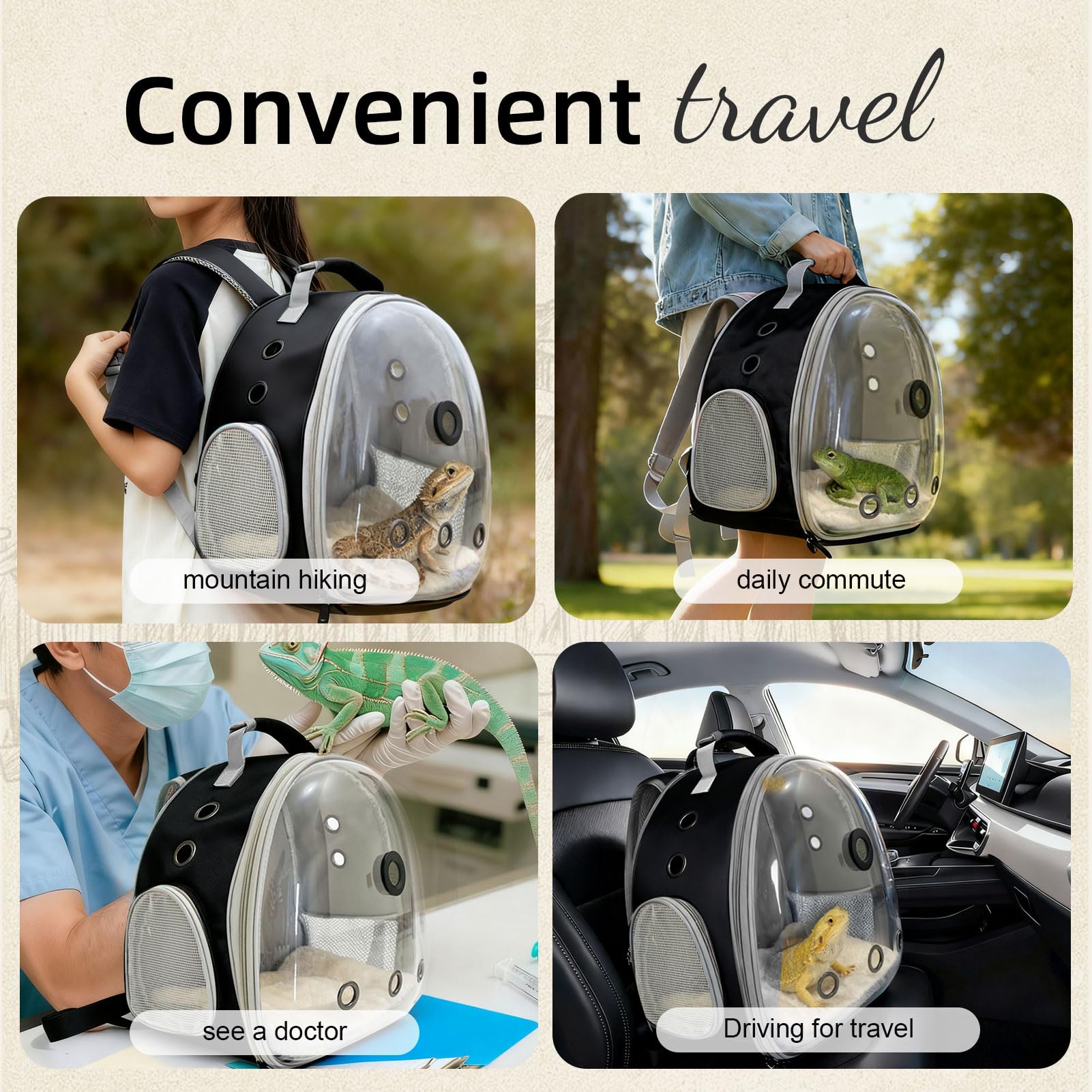 WEVONIGU bulle transparente: vue claire et interaction facile