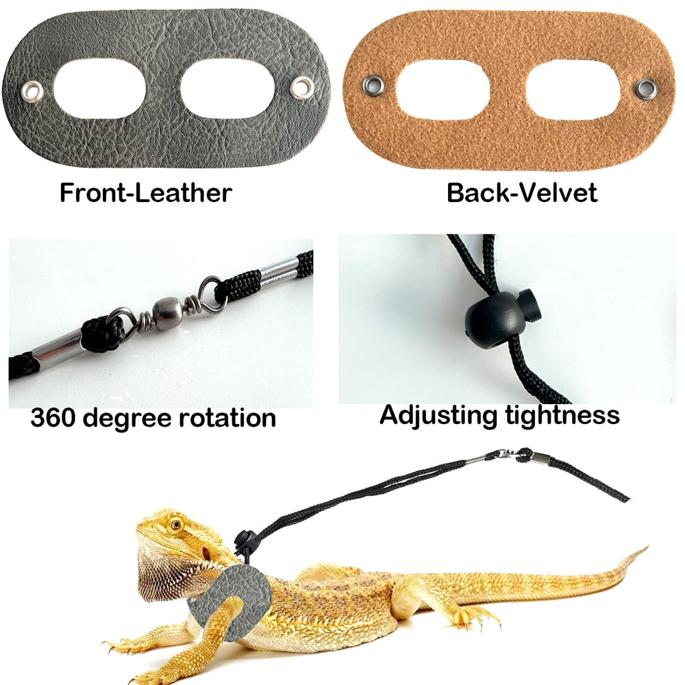 WEVONIGU dragon-barbu sac-ventilation maillage anti-rayures: flux d’air sûr.