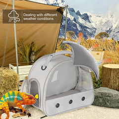 WEVONIGU porte-animaux, ventilation avant pour un voyage frais.