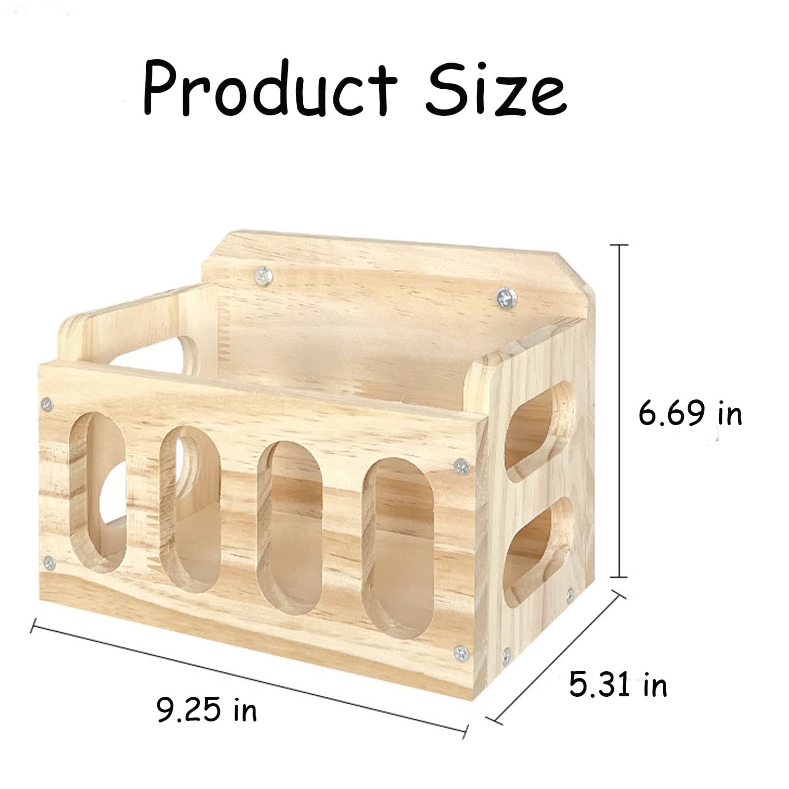 WEWAYKGJ utilisable pour lapins, cobayes et chinchillas; pratique et polyvalent.