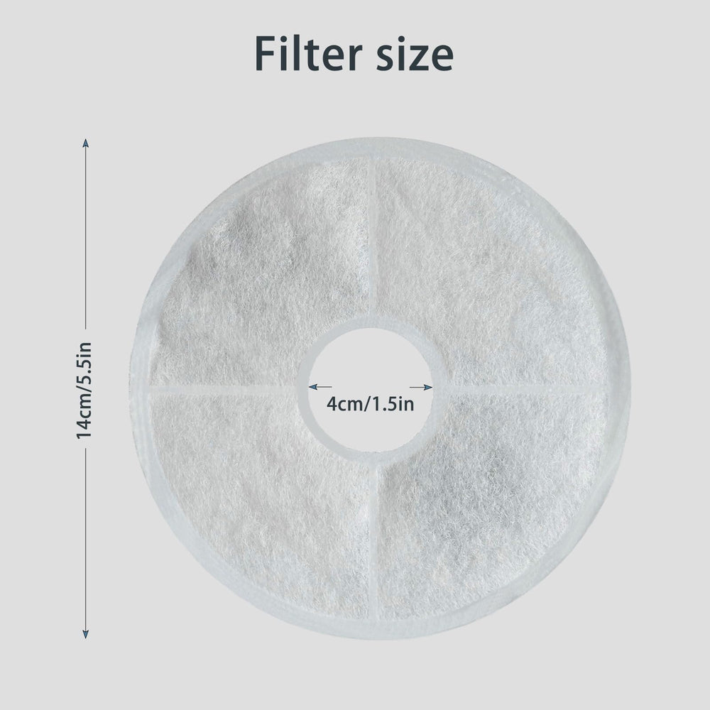 Filtre WEZEBEL pour fontaine Catit carbone actif: odeurs maîtrisées et eau plus fraîche.