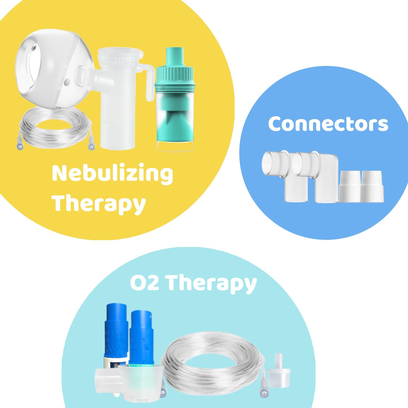 WhaleSing accessoires-cage-oxygene: contenu du kit et accessoires