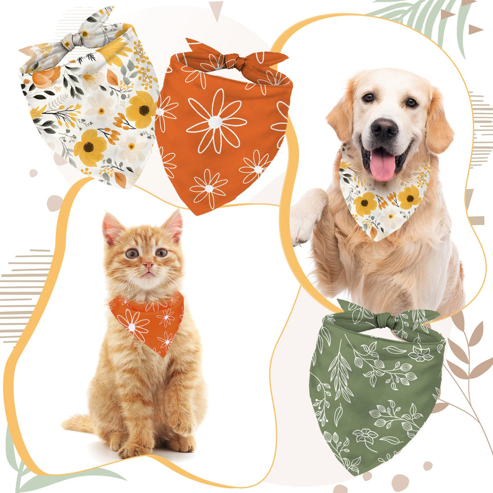 Whaline bavette chien boho, taille adaptée et confort assuré