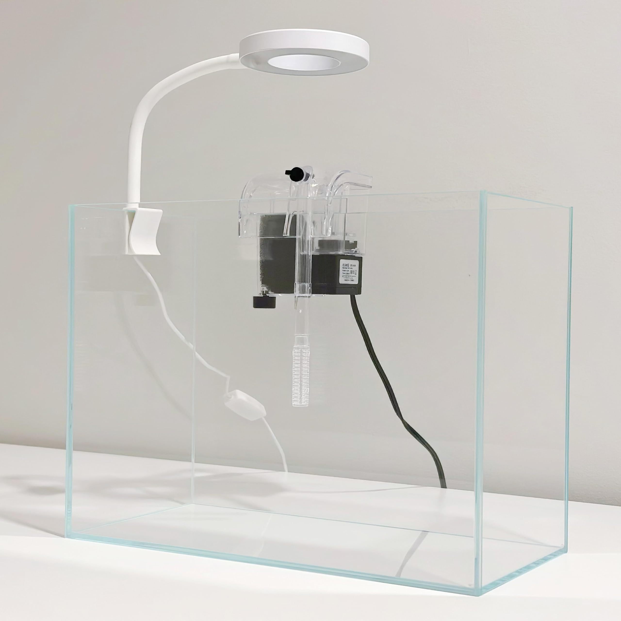 Whalix Nano Aquarium Kit : éclairage DEL 360° pour sublimer les poissons.