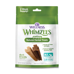 Whimzees friandises dentaires chiot – aide à nettoyer dents et rafraîchir l’haleine.