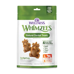 Whimzees Hedgehog bouchée dentaire en hérisson pour haleine fraîche après le mâchage