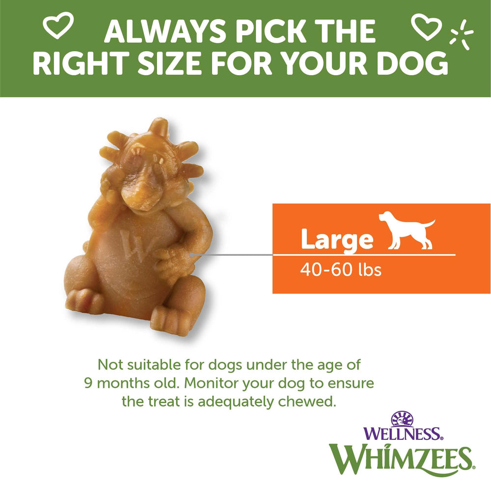 Whimzees Hedgehog forme facilitant la prise par le chien
