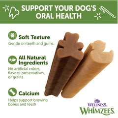 Whimzees Wellness chiot nettoyage des dents lors des séances quotidiennes