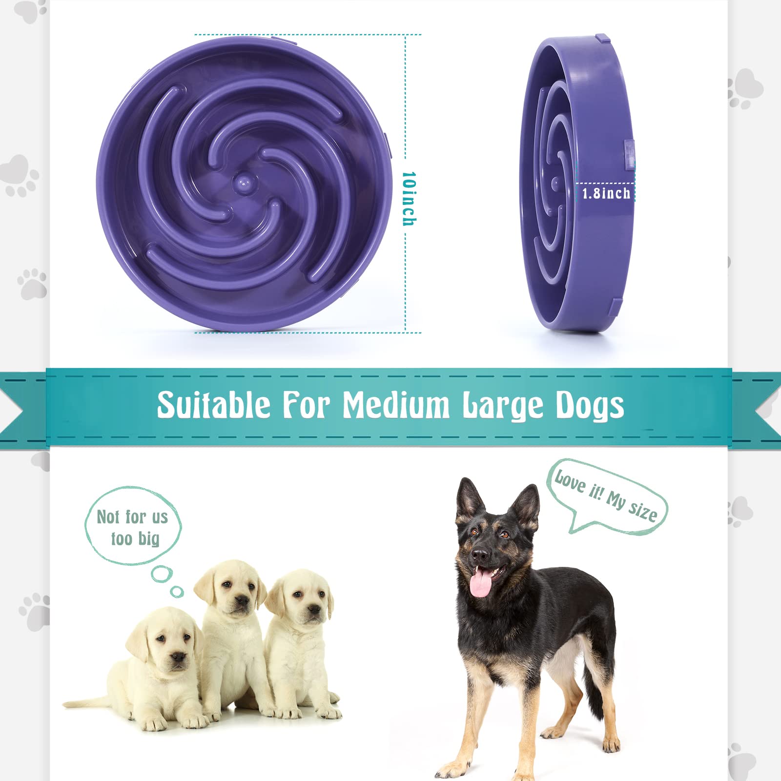 Bol Whippy couleur lavande, option esthétique pour la table.