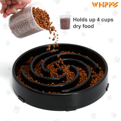 Bol WHIPPY slow feed nettoyage simple, va au lave-vaisselle.