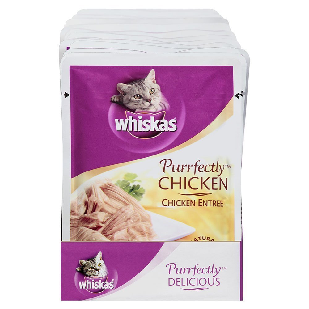 Whiskas Poulet Parfait sachet fermeture arôme préservant la fraîcheur à chaque repas