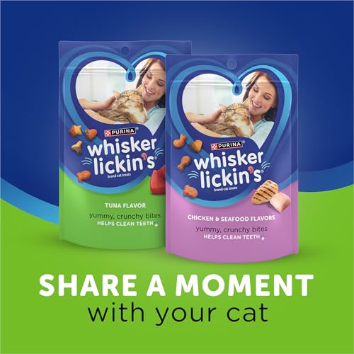Parfait pour le quotidien du chat, encas Whisker Lickin's