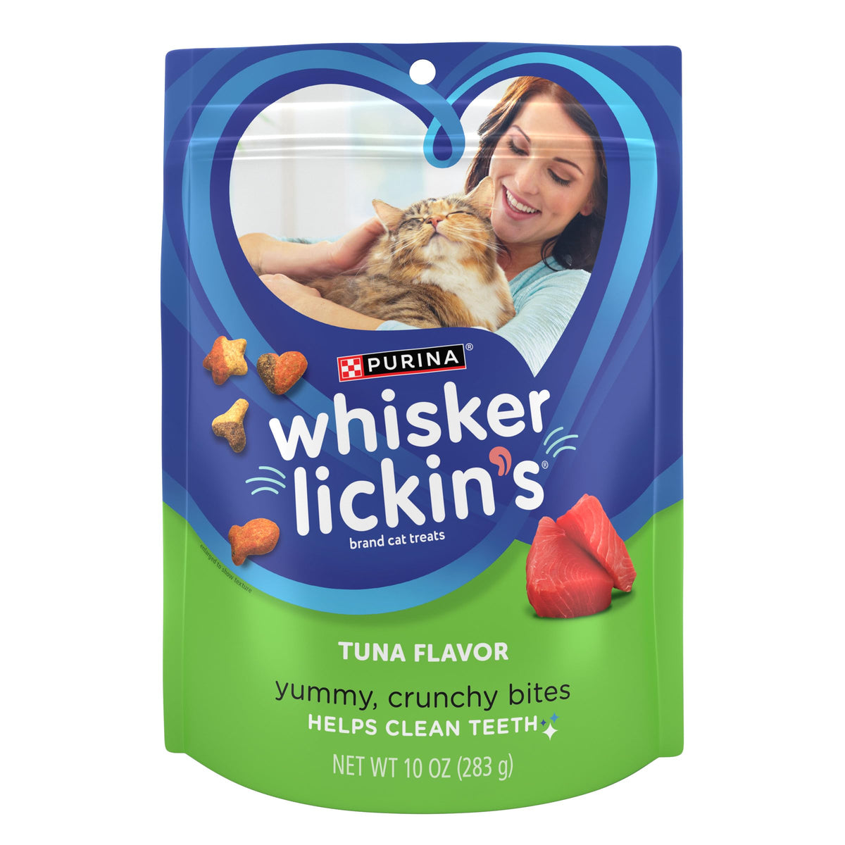 Friandises Whisker Lickin's sachets thon croquant pour un moment gourmand partagé