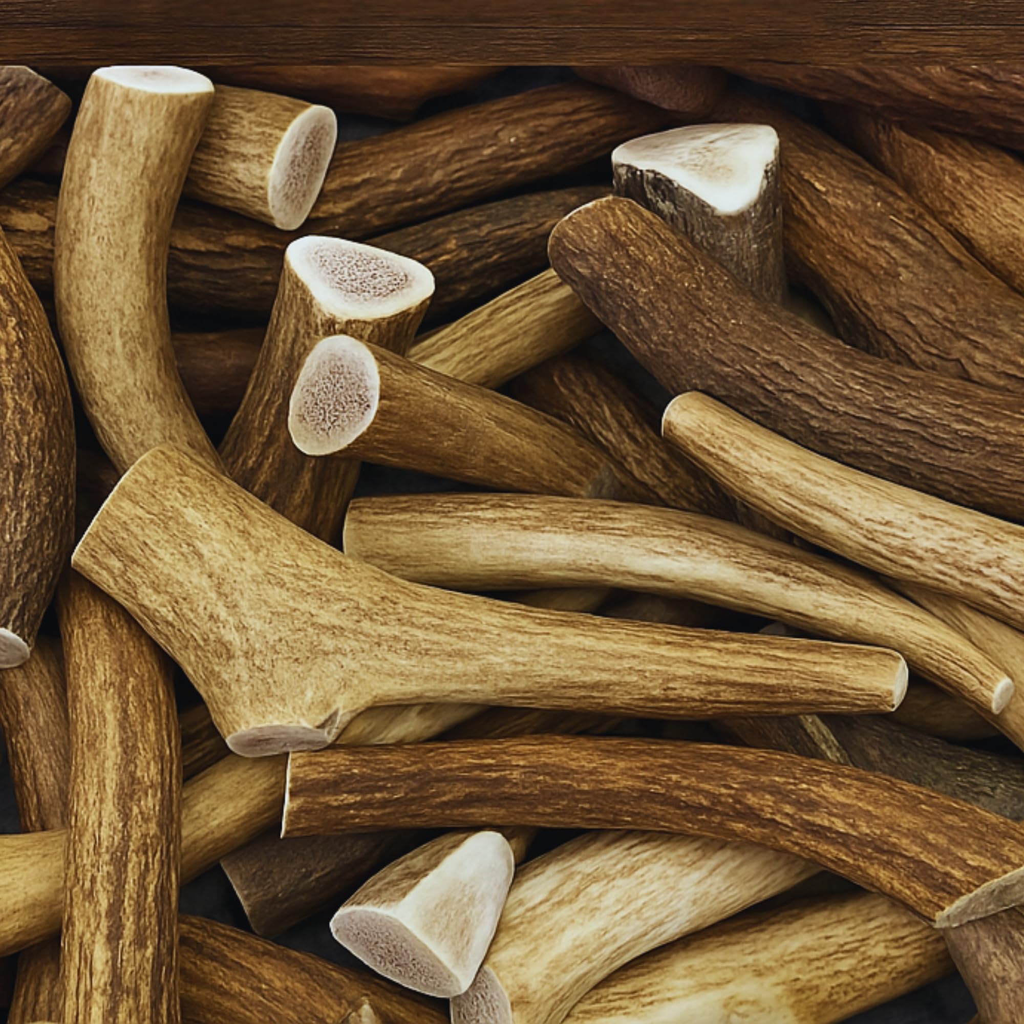 WhiteTail Naturals corne d’élan naturelle, source de minéraux.
