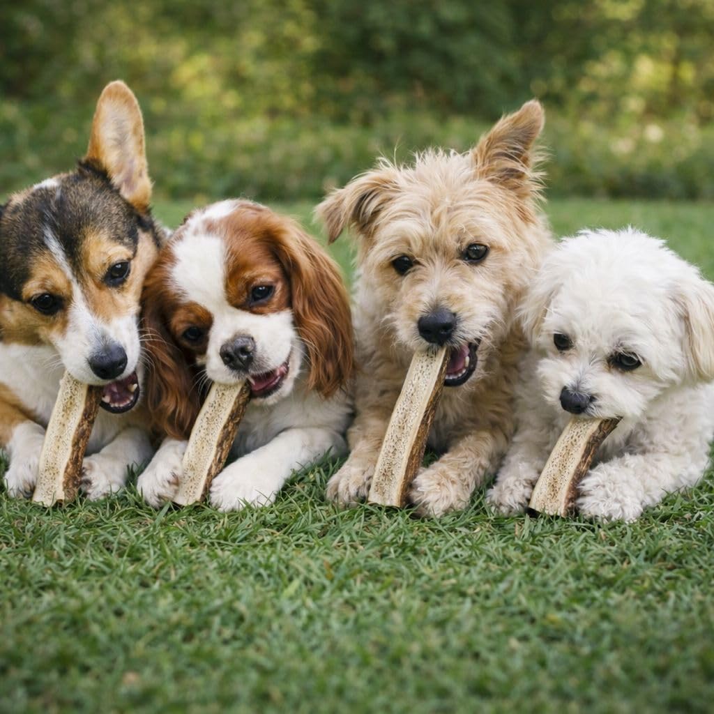WhiteTail Naturals ramures fendues, solution naturelle pour occuper votre chien longtemps.