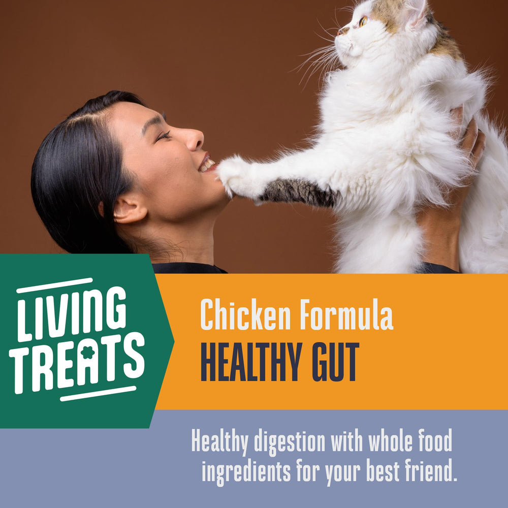 Whole Life Cat Living Treats ingrédients naturels poulet courge