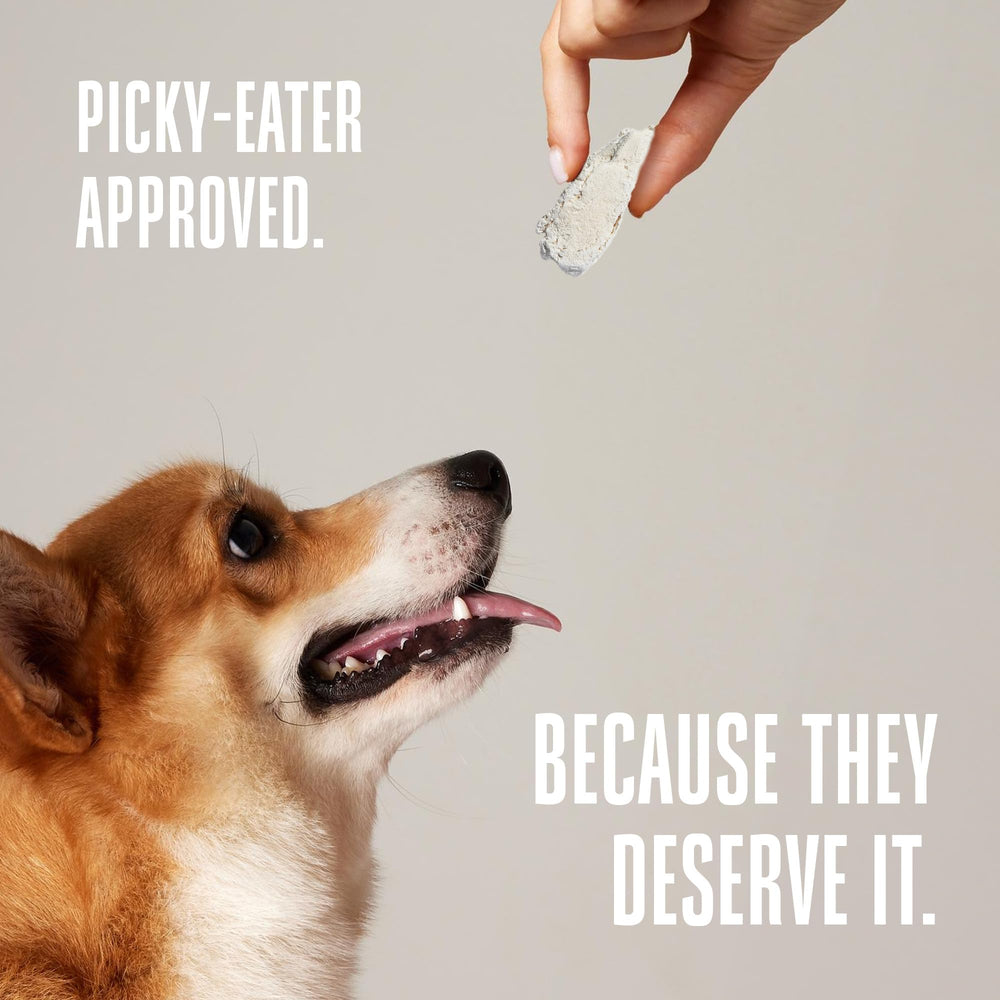 Friandises sans additifs Just One pour chien sensible et alimentaire simple.