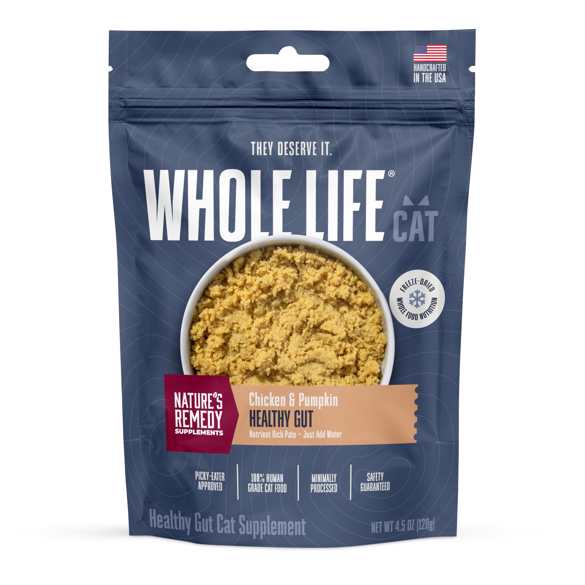 Whole Life Pet-supplement-chat-digestion-bouteille: soutien digestif potentiel pour votre félin.