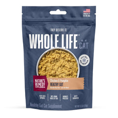 Whole Life Pet-supplement-chat-digestion-bouteille: soutien digestif potentiel pour votre félin.
