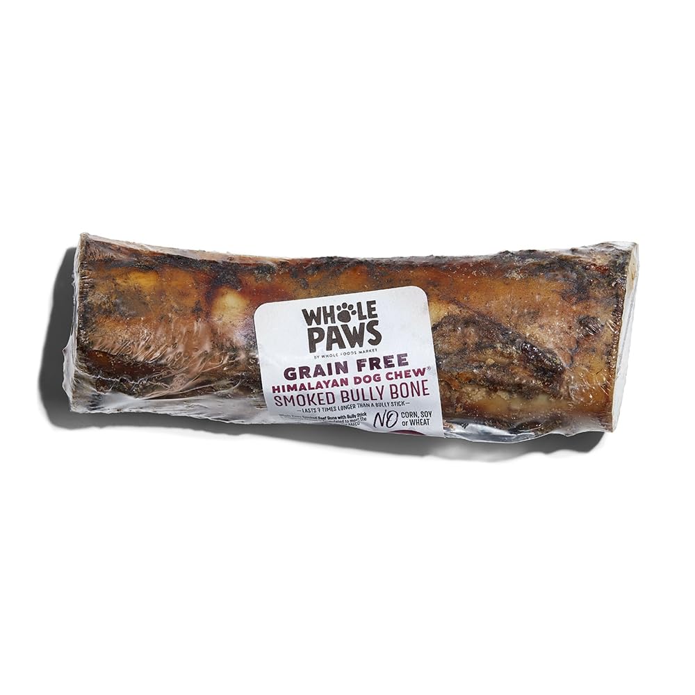Whole Paws – os boeuf fumé avec bully-stick et fromage Himalaya, mastication prolongée possible.