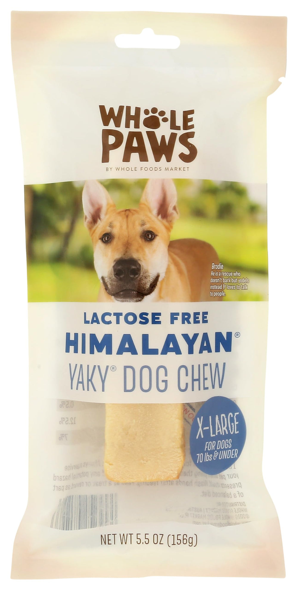 Whole Paws Yaky Himalayan emballage – récompense durable pour chien
