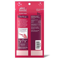 Contrôle des portions en tubes WholeHearted pour chats, pratique et sûr.