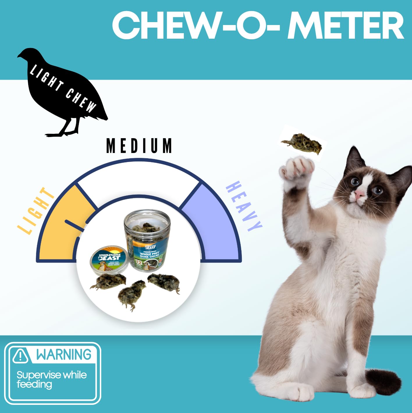 Wholesome Beast adapte-pour-chats-chiens-toutes-tailles: friandise polyvalente.