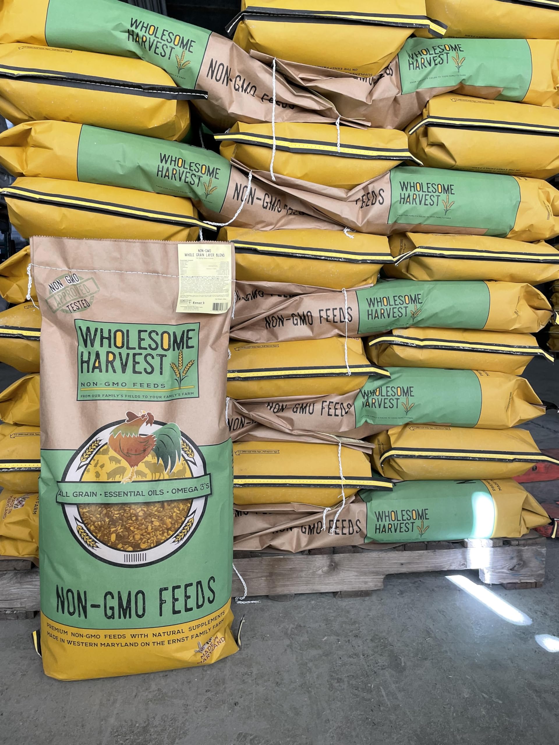 Wholesome Harvest sac de 40 livres dédié aux fermes avicoles