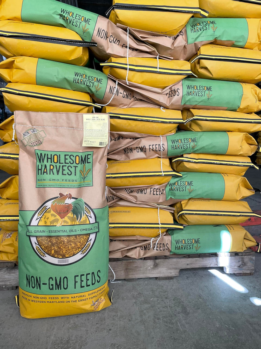 Wholesome Harvest sac de 40 livres dédié aux fermes avicoles
