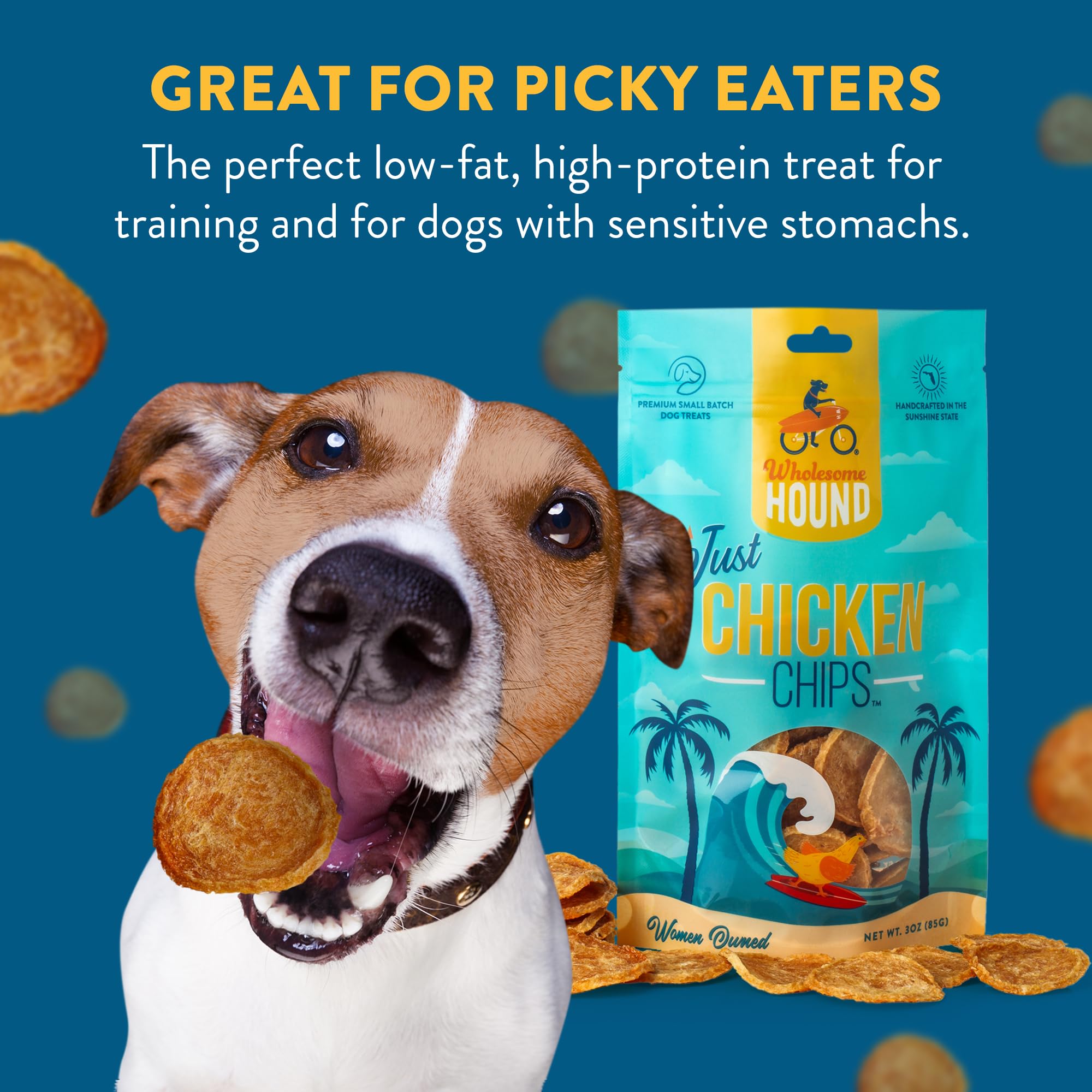 Wholesome Hound Poulet: idéal pour chiots et chiens de toutes tailles.