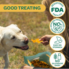 Wholesome Pride Tranches Courge Chien Portion Petites: idéale pour entraînement et friandise légère