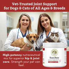 Wholistic Pet Organics: cuillère-dose intégrée pour mesurer facilement la poudre.